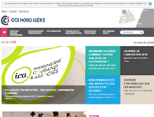 Tablet Screenshot of ccinordisere.fr